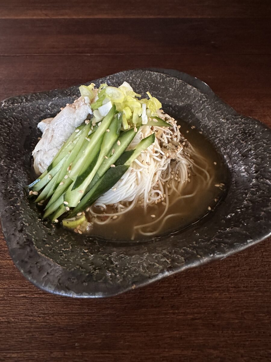 さっぱり鶏だし素麺