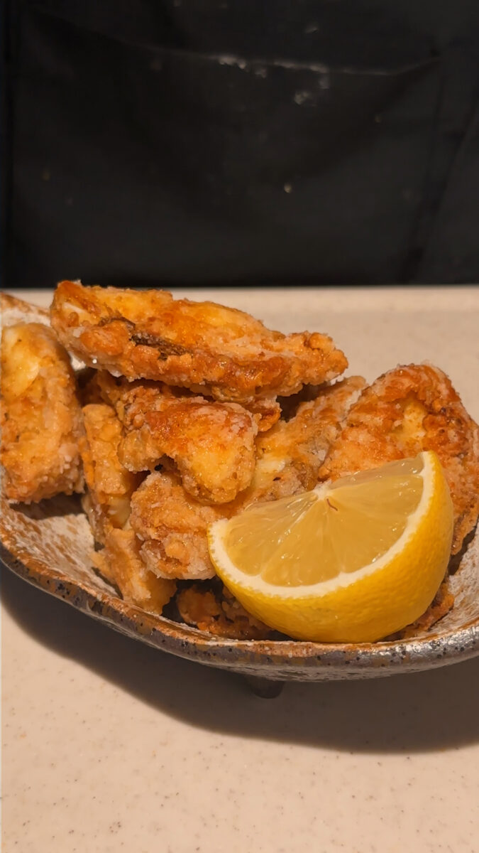 白身魚のスパイシー唐揚げ