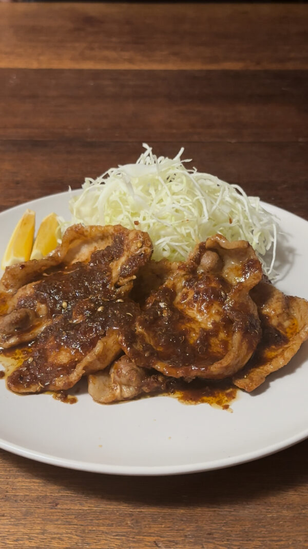 豚のしょうが焼き