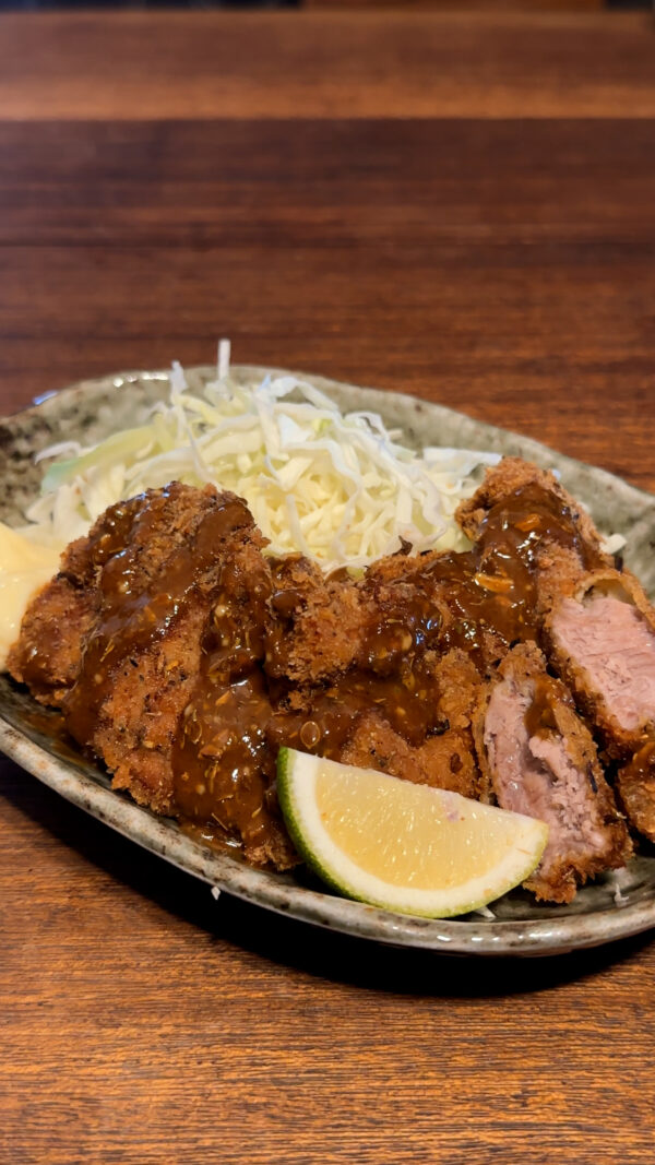 肩ロースの香草とんかつ