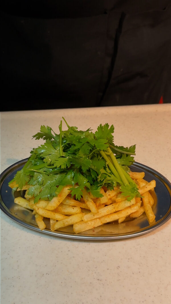 パクチーポテト