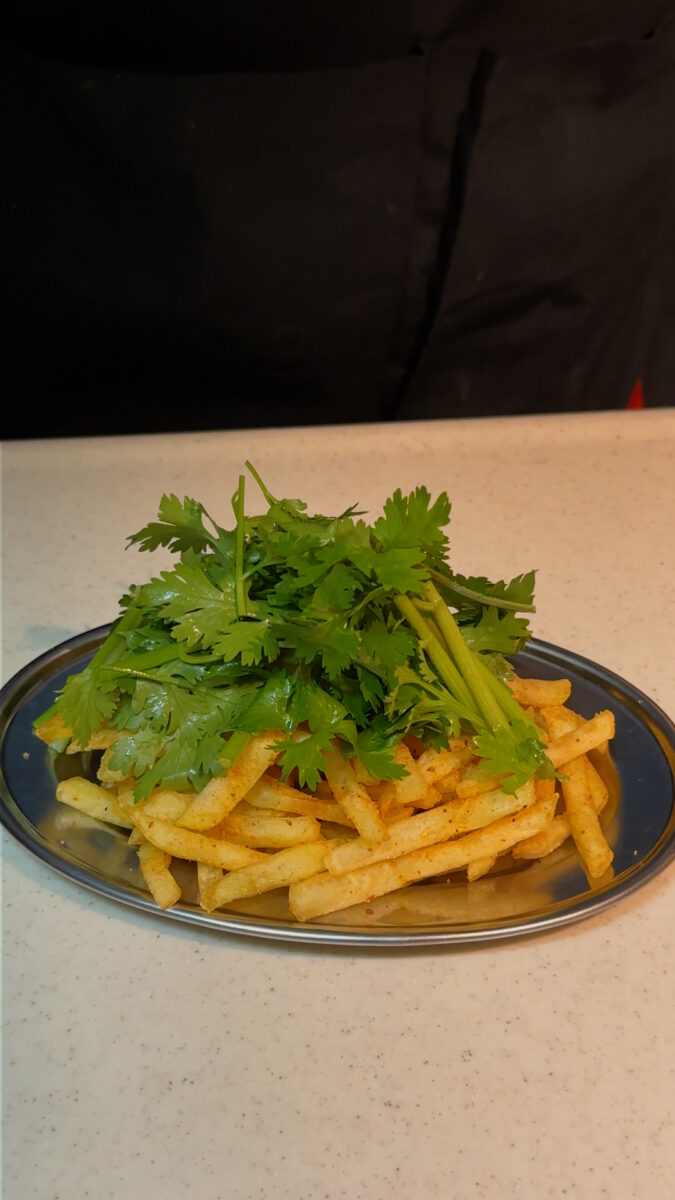 パクチーポテト